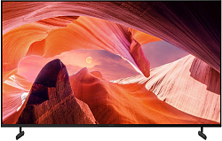 Телевизор LED Sony 85" KD-85X80L BRAVIA черный 4K Ultra HD 60Hz DVB-T DVB-T2 USB WiFi Smart TV