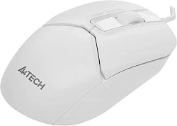 Мышь A4Tech Fstyler FM12S белый оптическая 1200dpi silent USB 3but (FM12S WHITE)