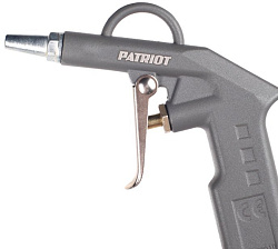 Пистолет продувочный для пневмоинструмента Patriot GH 60A 400л/мин серый