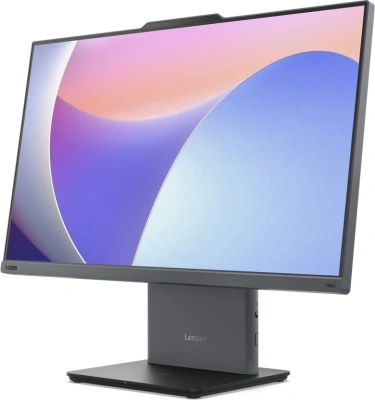 Моноблок Lenovo ThinkCentre neo 50a G5 23.8" Full HD i3 1315U (1.2) 8Gb SSD256Gb UHDG Windows 11 Pro GbitEth WiFi BT 90W клавиатура мышь Cam серый 1920x1080