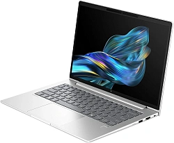Ноутбук HP EliteBook 6 G1q Snapdragon X X1-26-100 32Gb SSD512Gb Intel Iris Xe graphics 14" FHD (1920x1080) Windows 11 Pro 64 silver WiFi BT Cam (9M4J2AT)