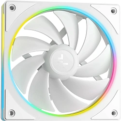 Система водяного охлаждения Deepcool LM240 WH ARGB Soc-AM5/AM4/1200/1700/1851 белый 4-pin 19-36dB Al LCD 220W 1404gr Ret (R-LM240-WHDMMC-1)