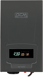 Стабилизатор напряжения Powercom WM-1000VA 800Вт 1000ВА графитовый