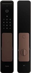 Умный замок Aqara ML-D01D врезной разбл.отпеч.паль./код/пар/NFC/прил/мех.кл 5000mAh бронзовый/черный