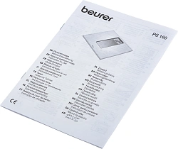 Весы напольные электронные Beurer PS160 макс.180кг белый