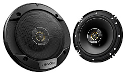 Колонки автомобильные Kenwood KFC-S1676EX 330Вт 87дБ 4Ом 16см (6.5дюйм) (ком.:2кол.) коаксиальные двухполосные