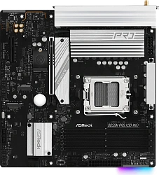 Материнская плата Asrock B650M PRO X3D WIFI Socket AM5 AMD B650 4xDDR5 mATX AC`97 8ch(7.1) 2.5Gg RAID+HDMI+DP