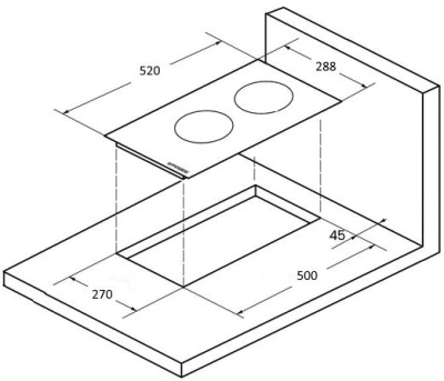 Варочная поверхность Kuppersberg ECO 301 черный