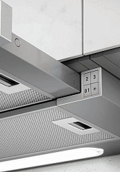 Вытяжка встраиваемая Elica Elite 14 Lux GRVT/A/60 черный/нержавеющая сталь управление: кнопочное (1 мотор)