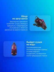 Утюг Panasonic NI-U400CPTW 2300Вт пурпурный/черный