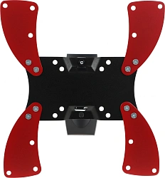 Кронштейн для телевизора Holder LCDS-5020 черный глянец 22"-42" макс.30кг настенный поворот и наклон