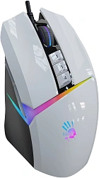 Мышь A4Tech Bloody W60 Max белый оптическая 10000dpi USB 10but (W60 MAX (PANDA WHITE))