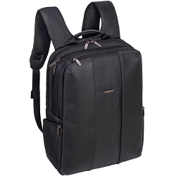 Рюкзак для ноутбука 15.6" Riva 8165 черный полиуретан/полиэстер (8165 BLACK)