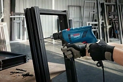 Дрель-шуруповерт Bosch GSB 600 600Вт патрон:ключев. (06011A0320)
