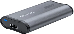 Накопитель SSD A-Data USB-C 1Tb AELI-SE880-1TCGY SE880 2.5" серый
