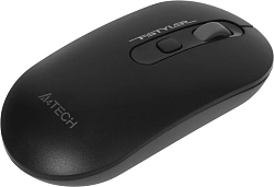 Мышь A4Tech Fstyler FG20S серый оптическая 2000dpi silent беспров. USB для ноутбука 3but (FG20S USB GREY)