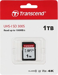 Флеш карта SDXC 1TB Transcend TS1TSDC300S 300S w/o adapter