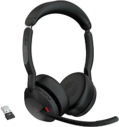 Наушники с микрофоном Jabra Evolve2 65 Flex черный накладные BT оголовье (26699-999-999)