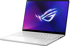 Ноутбук Asus ROG Zephyrus G14 GA403UM-QS038 Ryzen 9 270 32Gb SSD1Tb NVIDIA GeForce RTX 5060 8Gb 14" OLED 3K (2880x1800) без ОС white WiFi BT Cam Bag (90NR0M82-M00200)
