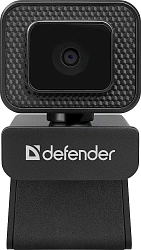 Камера Web Defender G-Lens 2596 черный 12Mpix (3840x2160) USB2.0 с микрофоном для ноутбука (63196)