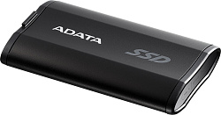 Накопитель SSD A-Data USB-C 2TB SD810-2000G-CBK SD810 1.8" черный