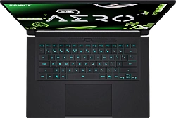 Ноутбук Gigabyte Aero X16 1VH Ryzen AI 7 350 16Gb SSD512Gb NVIDIA GeForce RTX 5060 8Gb 16" IPS QHD+ (2560x1600) без ОС black WiFi BT Cam (1VH93KZC93AD)