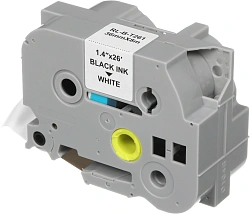 Картридж ленточный G&G GG-TZE261 черный на белом 36x8 для Brother PT- P900W, P950W, 9700PC