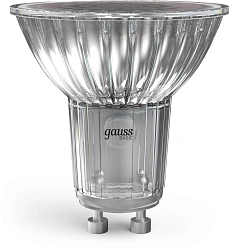 Лампа светодиодная Gauss Basic 8Вт цок.:GU10 софит 220B св.свеч.теп.св./дневн. (упак.:10шт) (10106182)