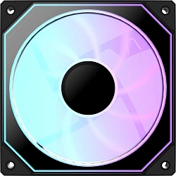 Вентилятор для корпуса Formula Floe Se 12 Reverse ARGB 120х120x25 черный 4-pin 27.5дБ (FLOE SE 12BK ARPW REVERSE) Ret