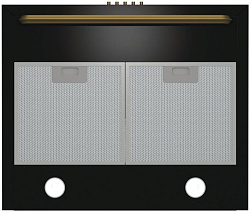 Вытяжка каминная Gorenje Classico WHC63CLB антрацит управление: кнопочное (1 мотор)